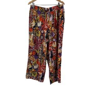 NWT Sunny Leigh Linen Tropical rio warm cat pants